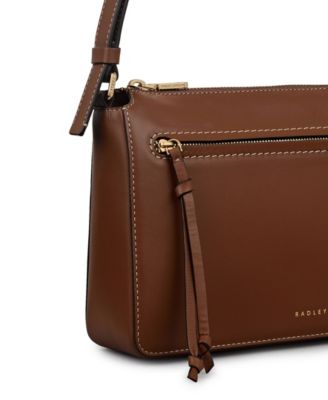 Fountain Park Small Leather Crossbody Bag