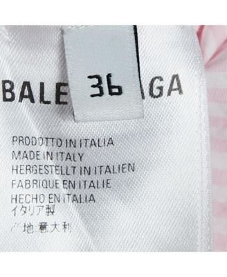 Women's Stripe Cotton Neck Tie Detail Oversized Shirt