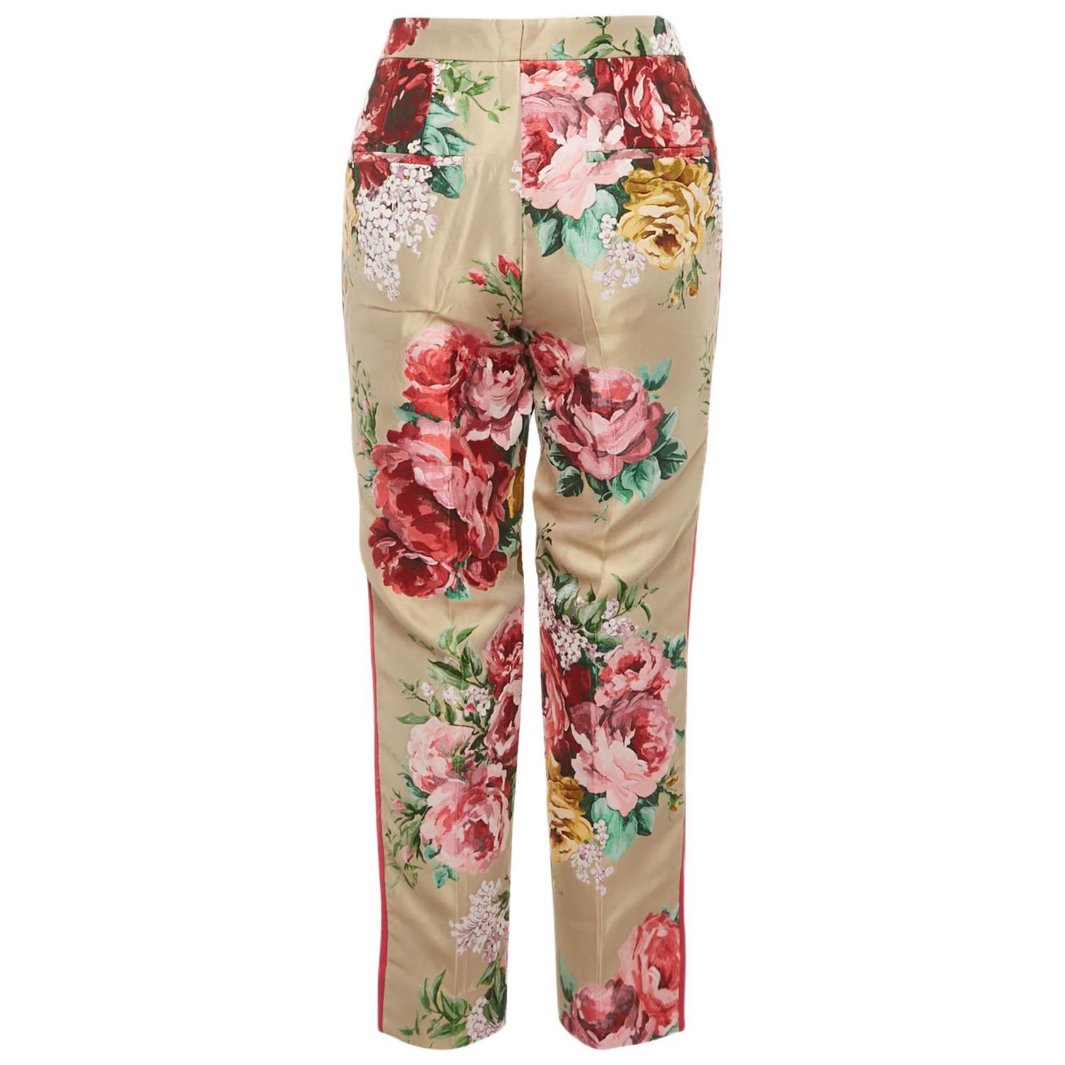 Women's Floral Jacquard Tailored Pants
