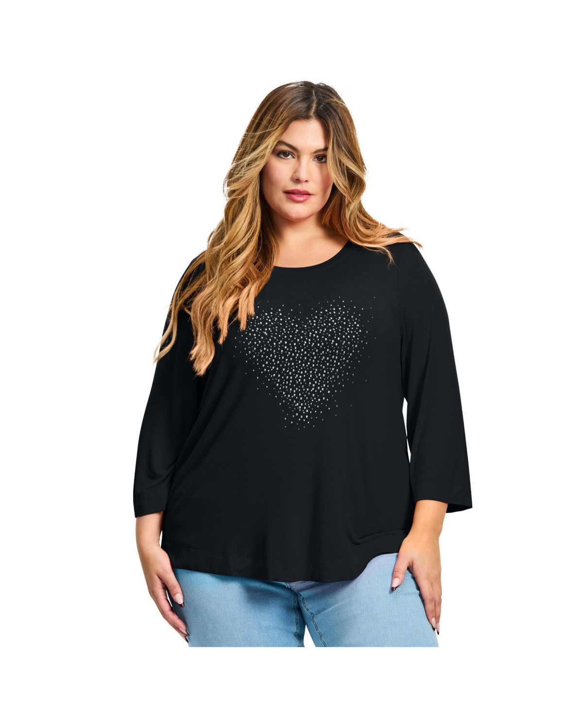 Avenue Women's Love Heart Top