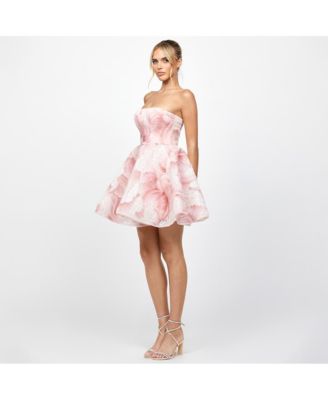 Women's Beya Strapless A Line Mini Dress