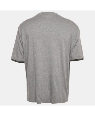 Men's Grey Jersey Crew Neck T-Shirt