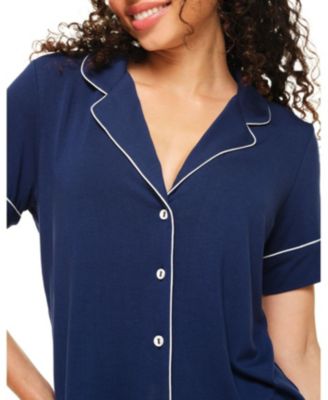 Women's Jane Pajama Shirt & Shorts Set