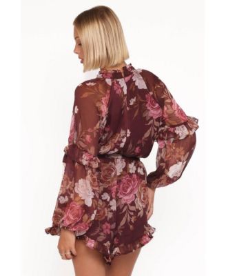 Women's Delaney Long Sleeve Romper