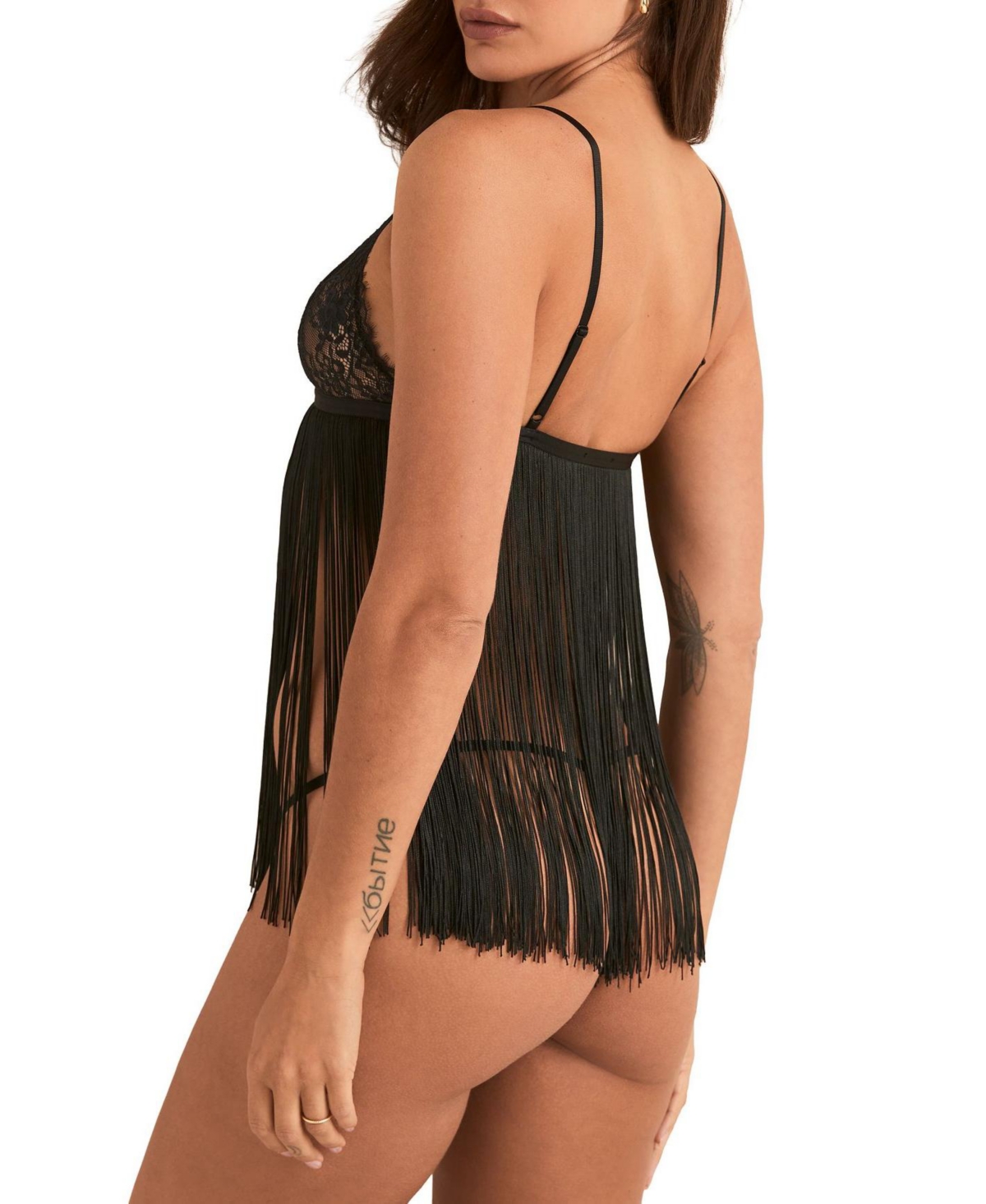 Adore Me Women's Charizma Babydoll & G-String Set Lingerie