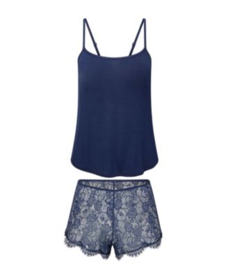 Plus Size Regin Cami & Shorts Set Lingerie