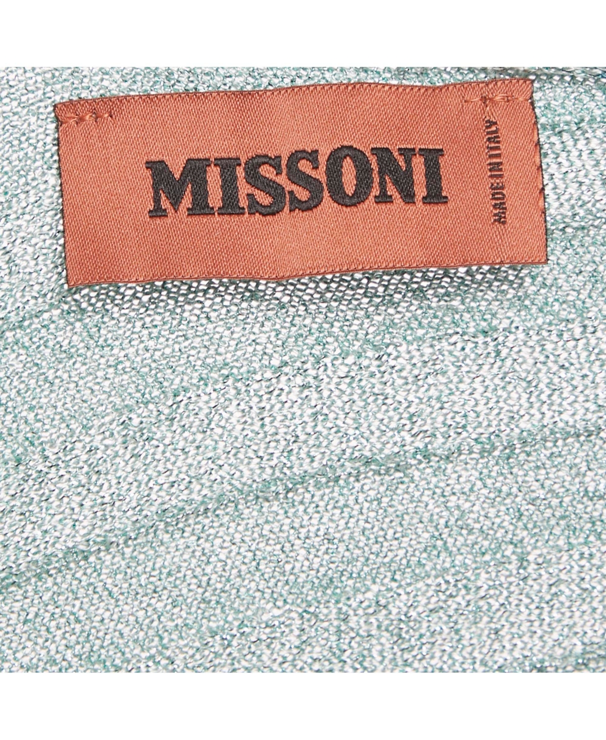 Pre-Owned Missoni Women's Multicolor Lurex Knit Poncho One