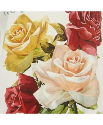 Women's White L'amore Print Cotton Sleeveless T-Shirt