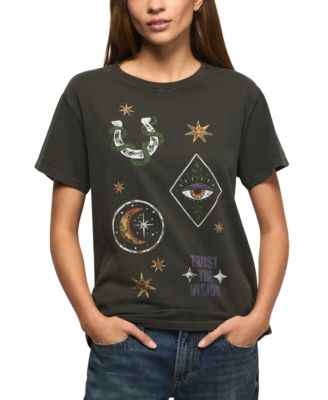 Lucky Brand - Women's Trust The Vision Boyfriend Graphic T-Shirt