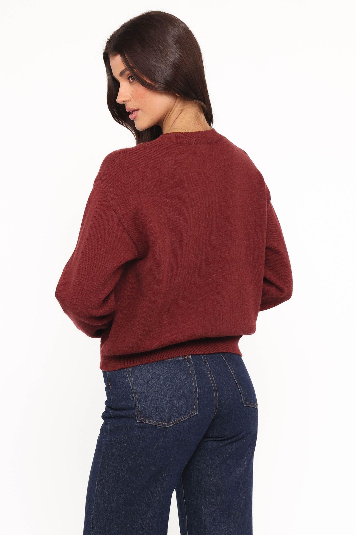 Women's Brittany Placed Embroidery Flower Cardigan