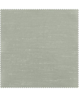 Extra Wide Vintage Textured Faux Dupioni Silk Blackout Curtain