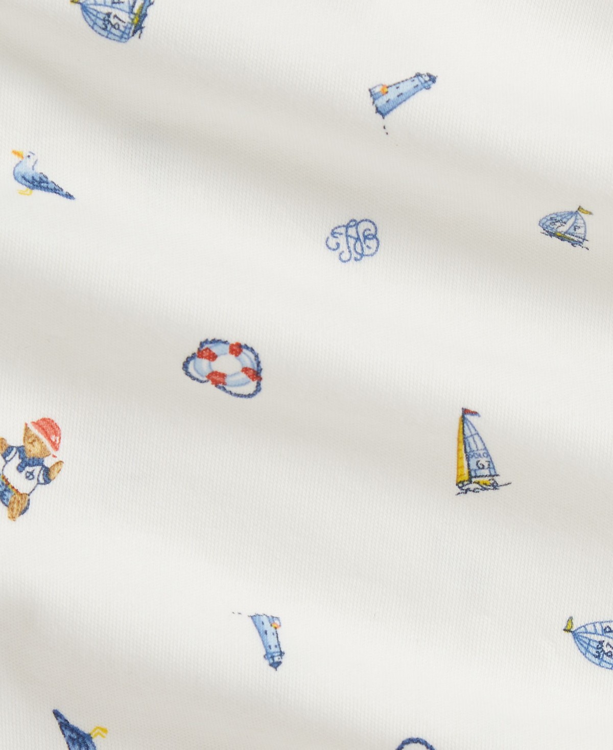 Детский подарочный набор Polo Ralph Lauren комбинезон, шапка и нагрудник, 3 предмета — фото 1