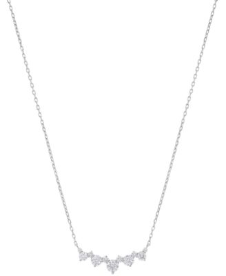 Diamond Necklace (1 ct. t.w.) in 14k White Gold