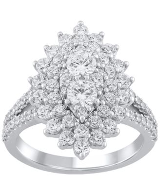 Diamond Engagement Ring (2 ct. t.w.) in 14k White Gold