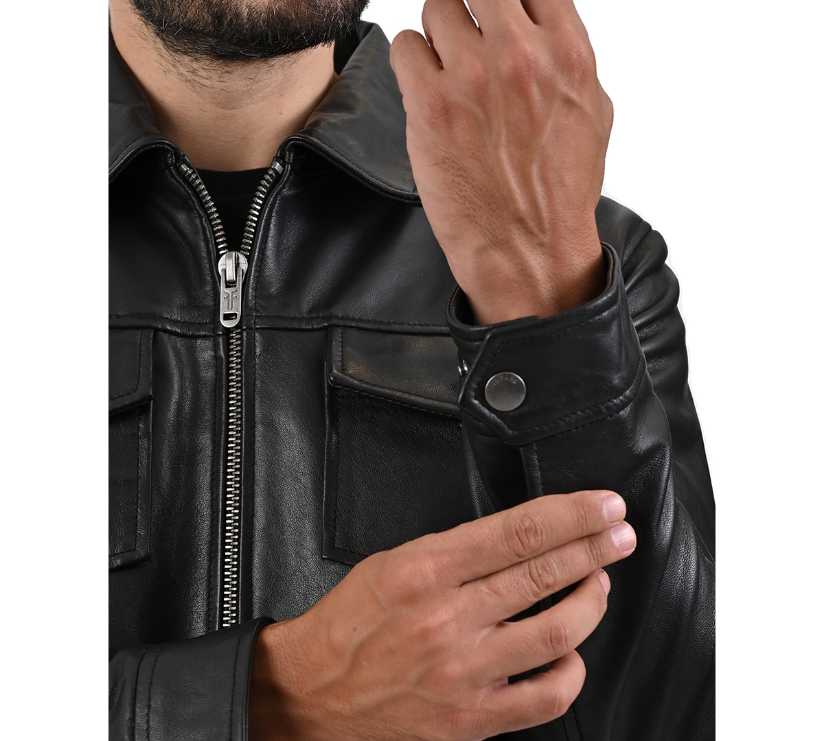 Frye Men's Regular-Fit Collared Neck Jacket