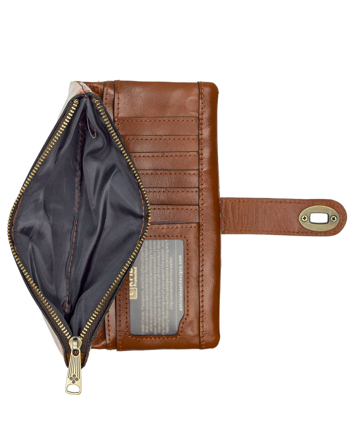 Patricia Nash Annesley Leather Wristlet