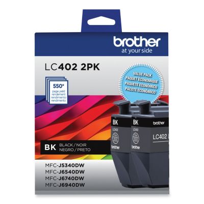 LC4022PKS 550 Page-Yield Ink - Black (2/Pack)