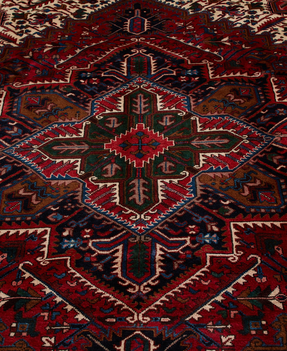 Adorn Hand Woven Rugs Persian Heriz 8' 10" x 10' 10" Area Rug