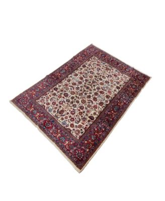 Persian Mashad 7' 8" x 11' 0" Area Rug