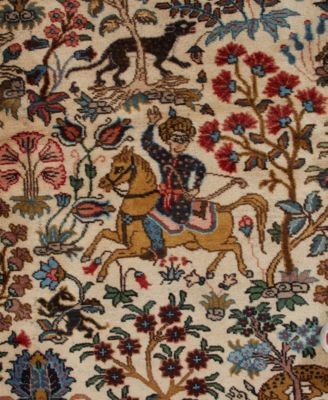 Persian Tabriz 7' 4" x 11' 0" Area Rug