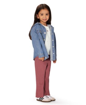 Girls' 4-6X Long-Sleeve Jacket, Top and Pants, 3-Piece Set