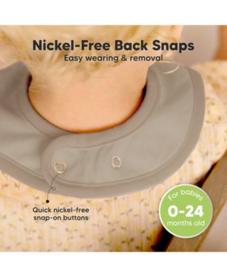 8-Pack Coast Baby Bibs for Boy, Girl, Drool Bibs, Baby Bib for Girls, Boys