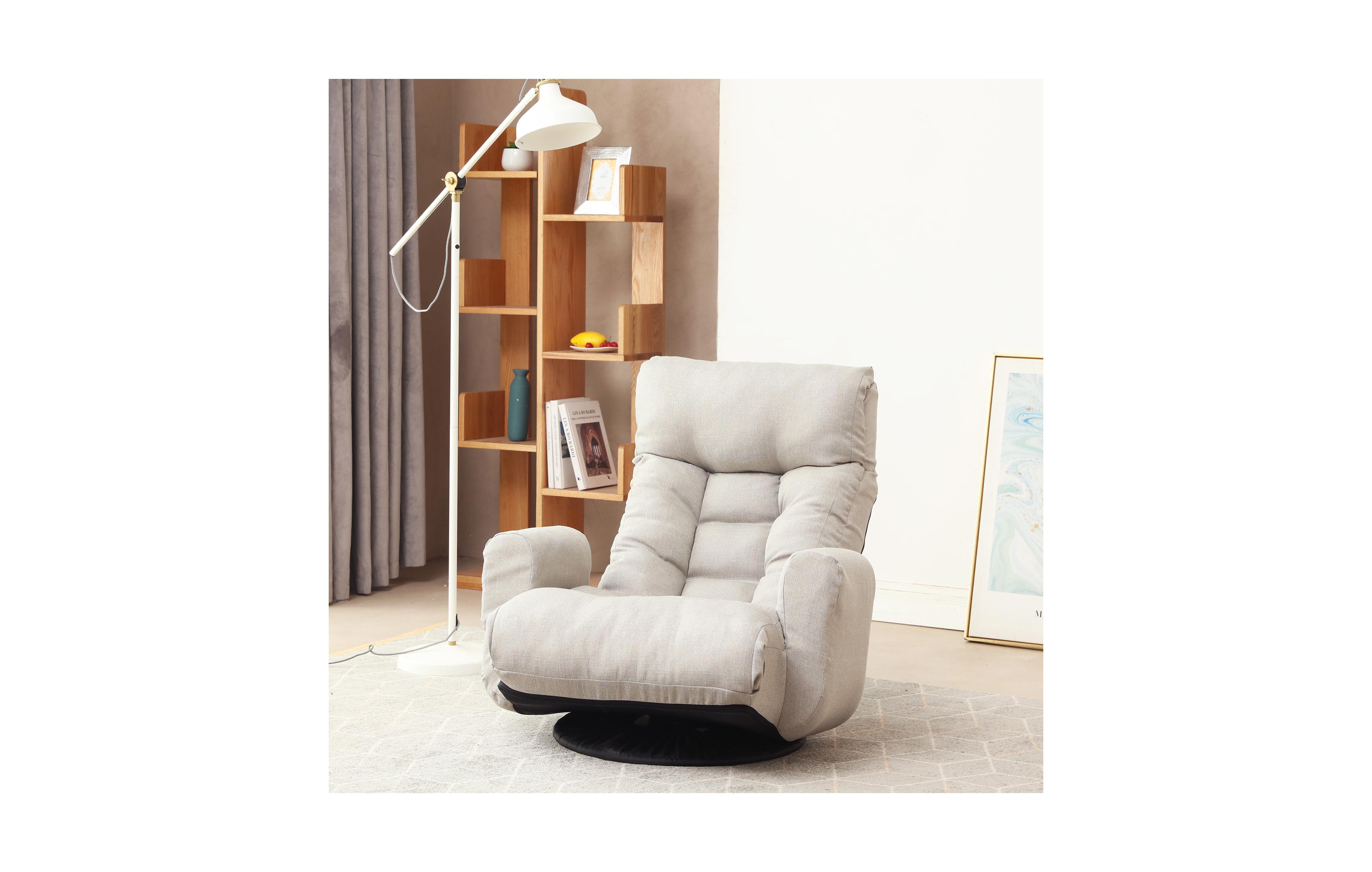 Flynama Dj-24434951 Adjustable Lounge Sofa Chair – Large Size, Soft Fabric, Reclining Feature, Living Room Furniture