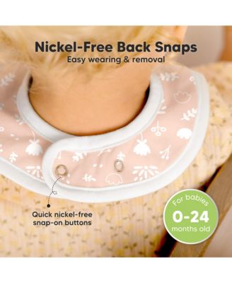 8-Pack Coast Baby Bibs for Boy, Girl, Drool Bibs, Baby Bib for Girls, Boys