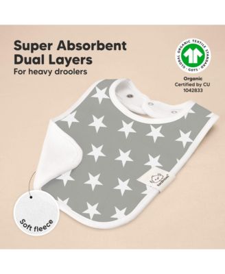 8-Pack Coast Baby Bibs for Boy, Girl, Drool Bibs, Baby Bib for Girls, Boys