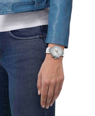 Unisex White Silicone Bracelet Watch, 38mm