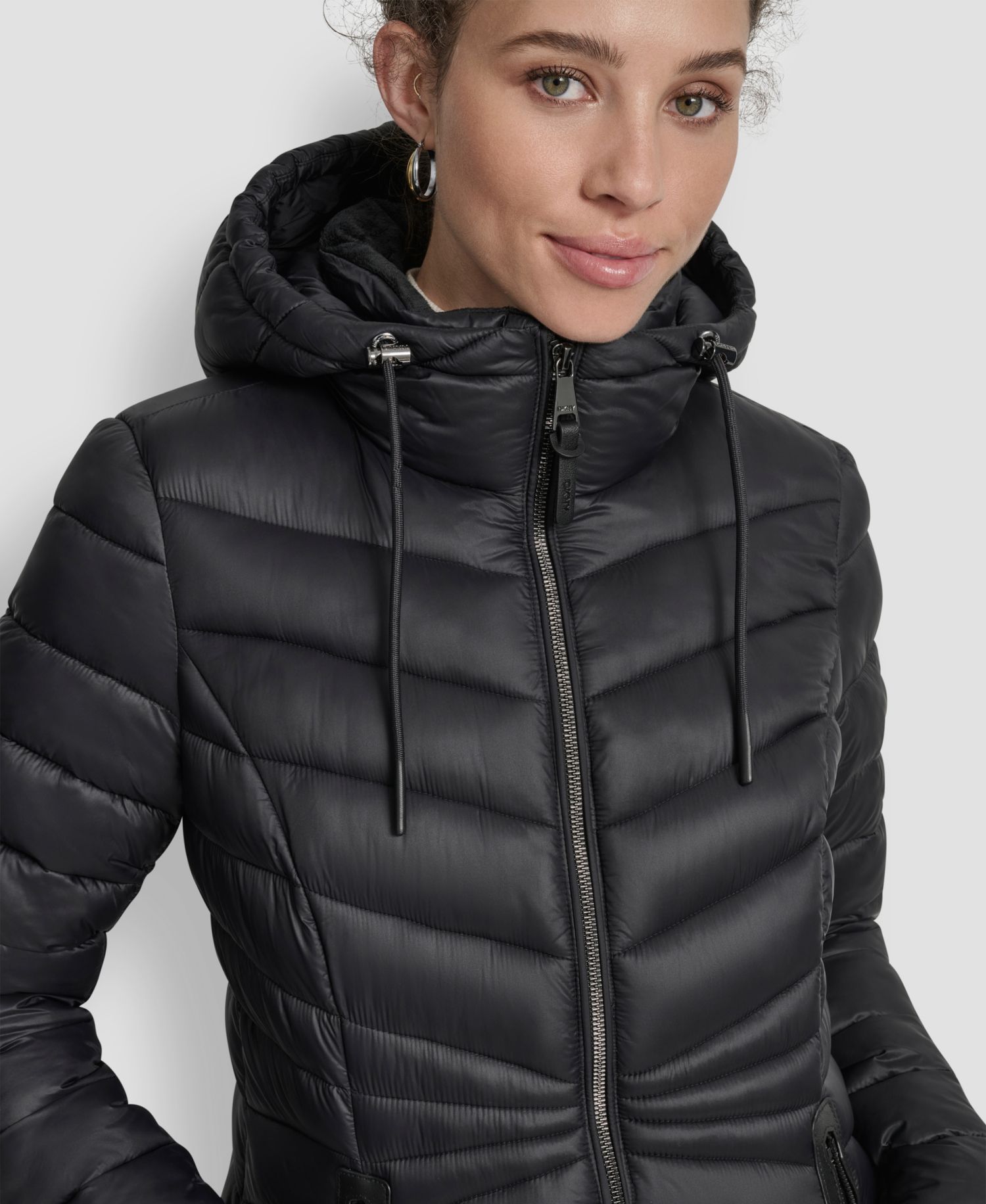 Women's Zipper-Front Coat