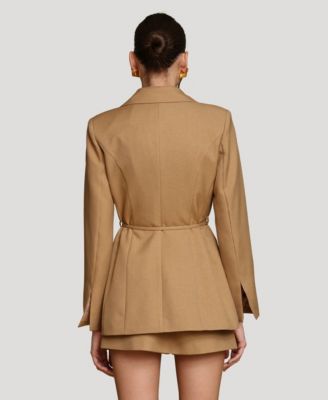 Women's Cutaway Spread Collar Blazer