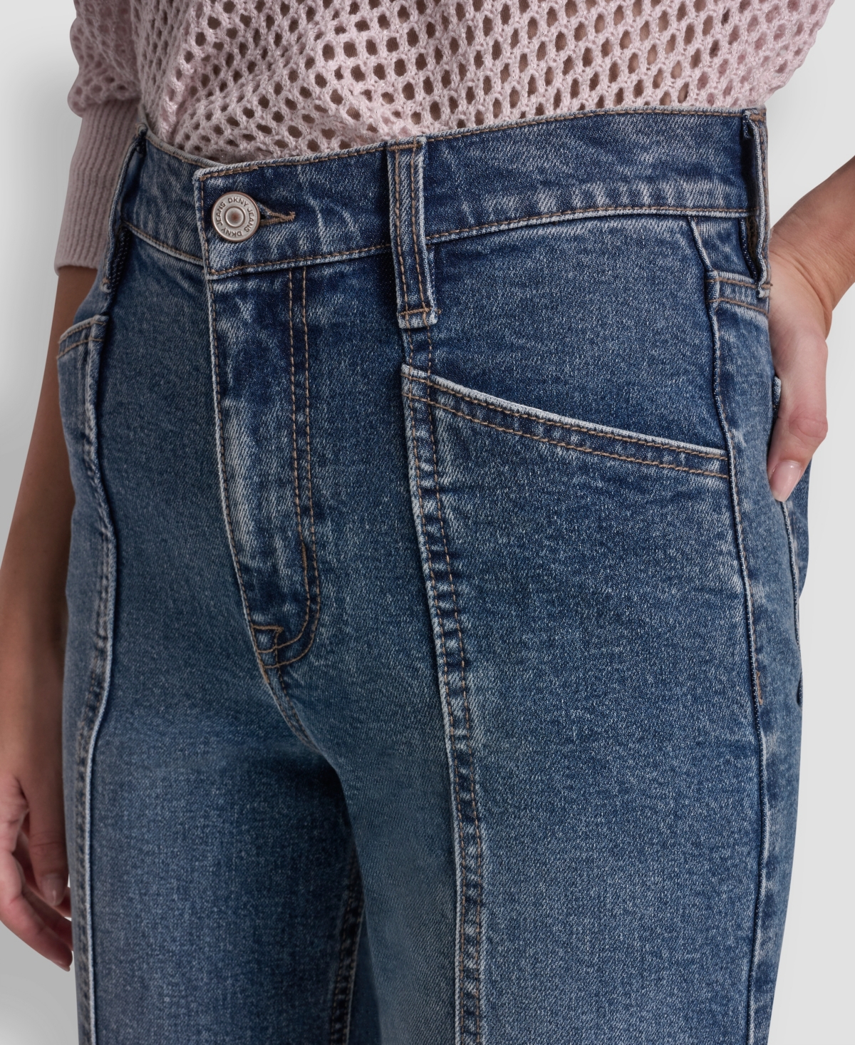 Dkny Jeans Women's Wide Leg Utility