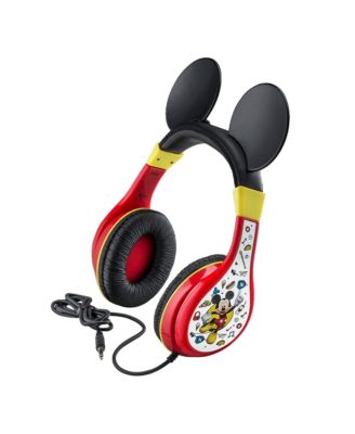 Mickey Mouse Volume-Limiting Kids Wired Headphones