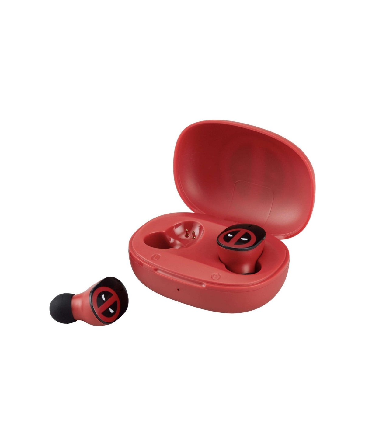 eKids Marvel Deadpool Bluetooth True Wireless Earbuds with Charging Case