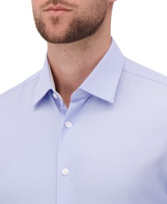 Men's 4-Way Modern-Fit Woven Dress Shirt