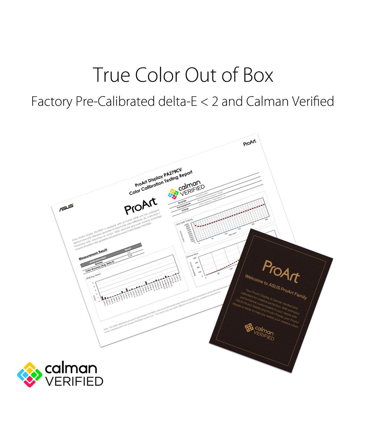 Asus PA279CV 27 in. 4K Hdr Uhd Monitor with Usb-c DisplayPort Hdmi Usb Hub, Calman Verified, Eye Care, Tilt Pivot Swivel Adjustable Height