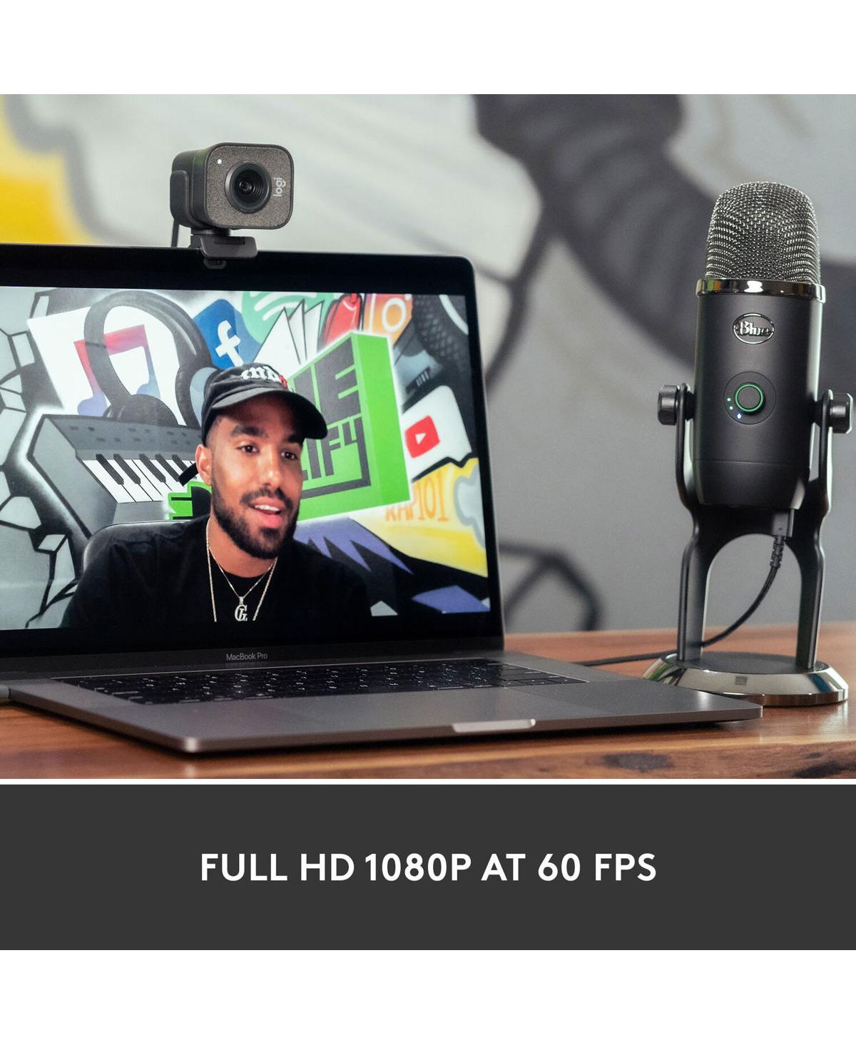 Logitech Streamcam Plus Webcam With Tripod (Graphite)