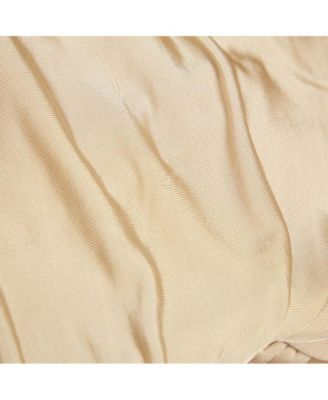 Women's Champaign Pink Jersey One Shoulder Evening Dress