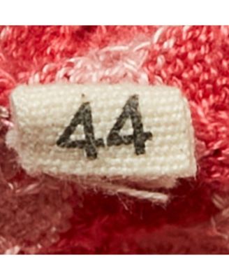 Women's Pink Honeycomb Pattern Cotton Sleeveless Jumper