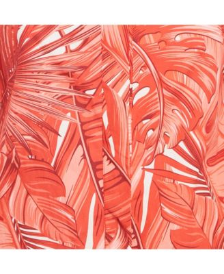 Women's Tropical Print Cotton Shirt