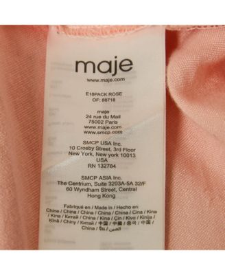 Women's Pink Satin Tie-Up Trousers