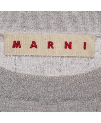 Women's Silver Lurex Knit Mock Neck Top