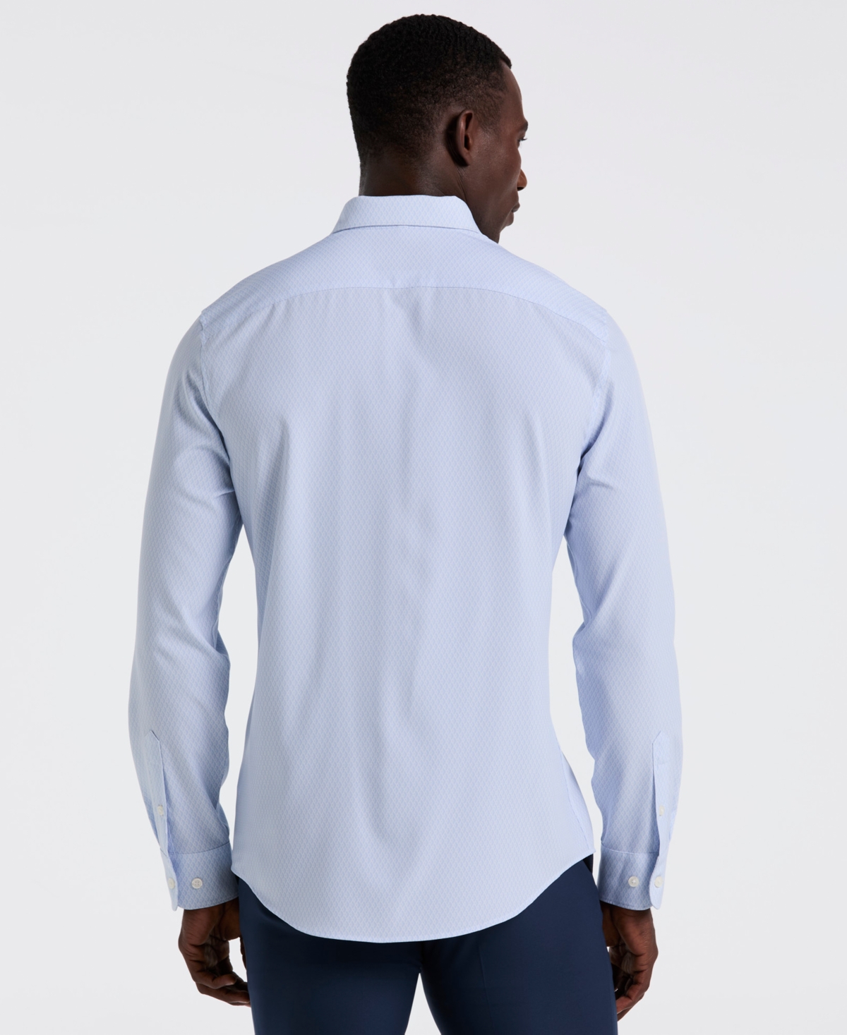 Perry Ellis Men's Slim-Fit Diamond Geo Print Shirt