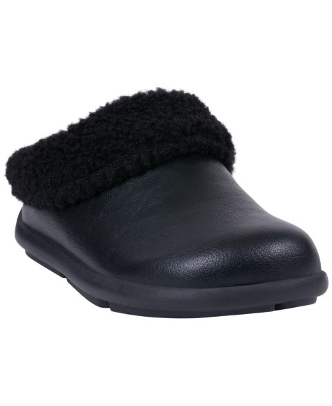 Женские тапочки GC Shoes Shari Cozy Slip On Slippers, цвет: Чёрный
