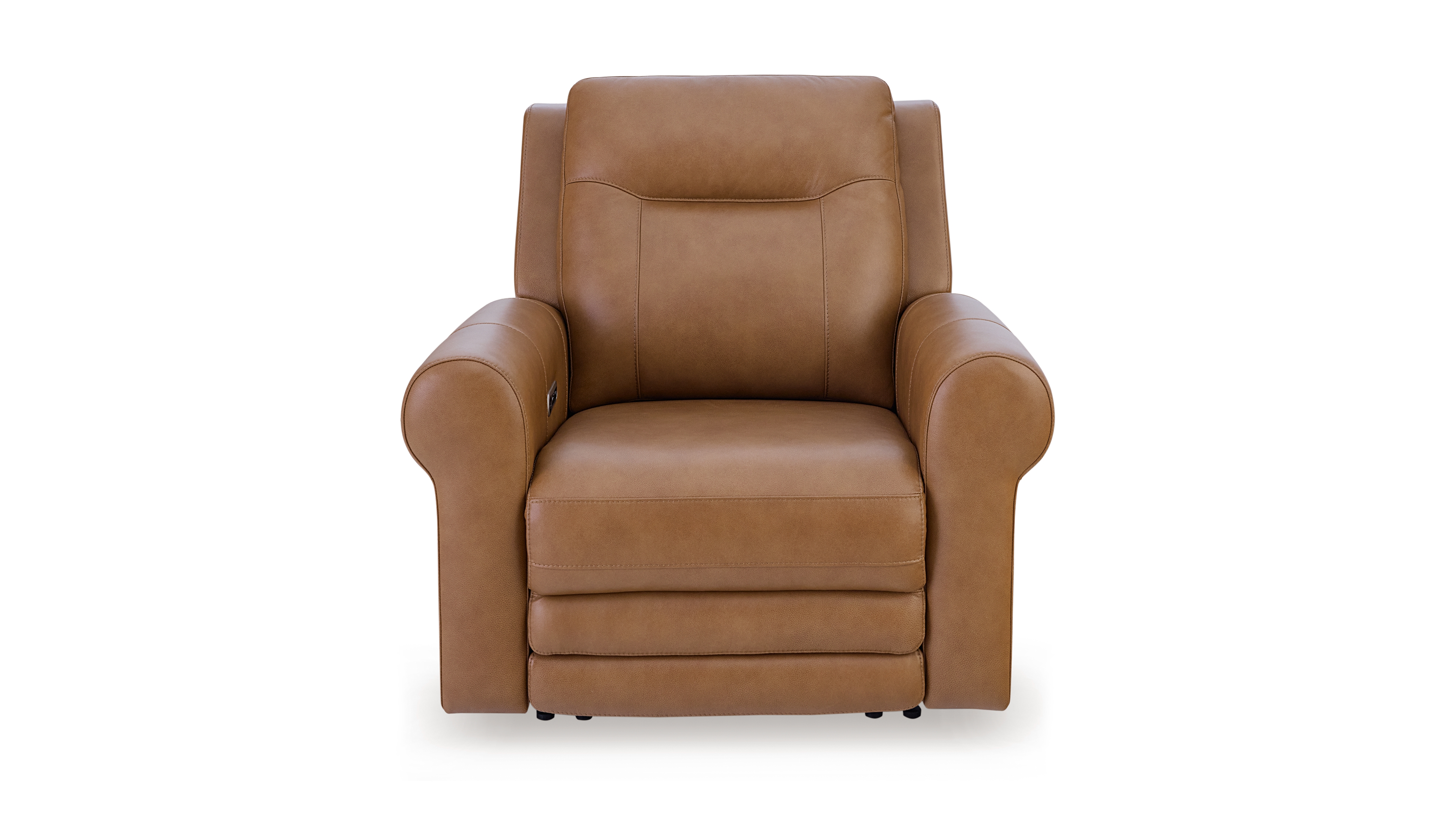 Furniture 39" Alexandre Leather Power Rocker Recliner with Power Headrest, Exclusively at Macy's