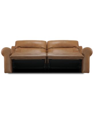 Alexandre Leather 2-Pc. Sofa with 2 Power Motion Recliners, Exclusively at Macy's