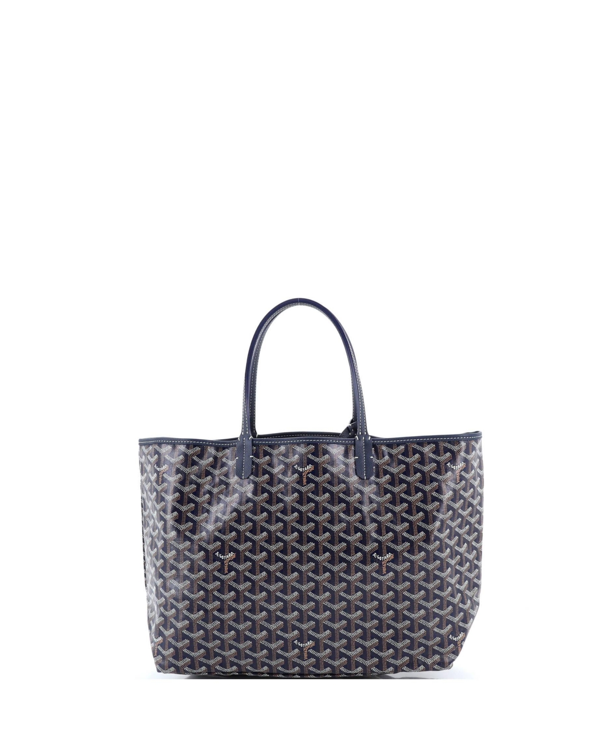 Pre-Owned Goyard Pm Saint Louis Tote Coated Canvas