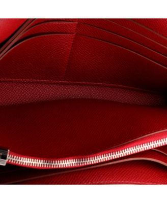 Pre-Owned HERMES Long Kelly Wallet Epsom