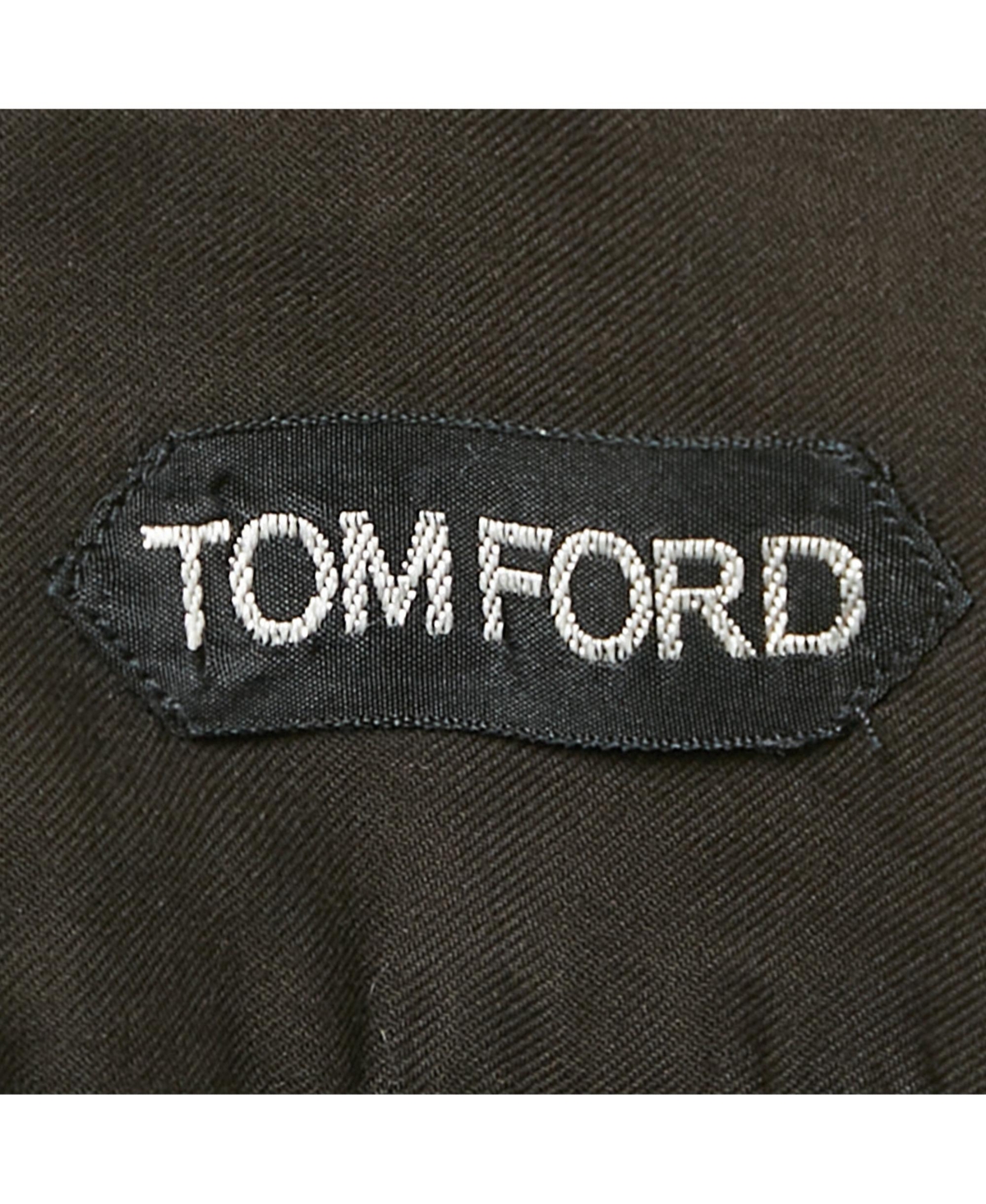 Pre-Owned Tom Ford Men's Black Cotton Long Sleeve Shirt